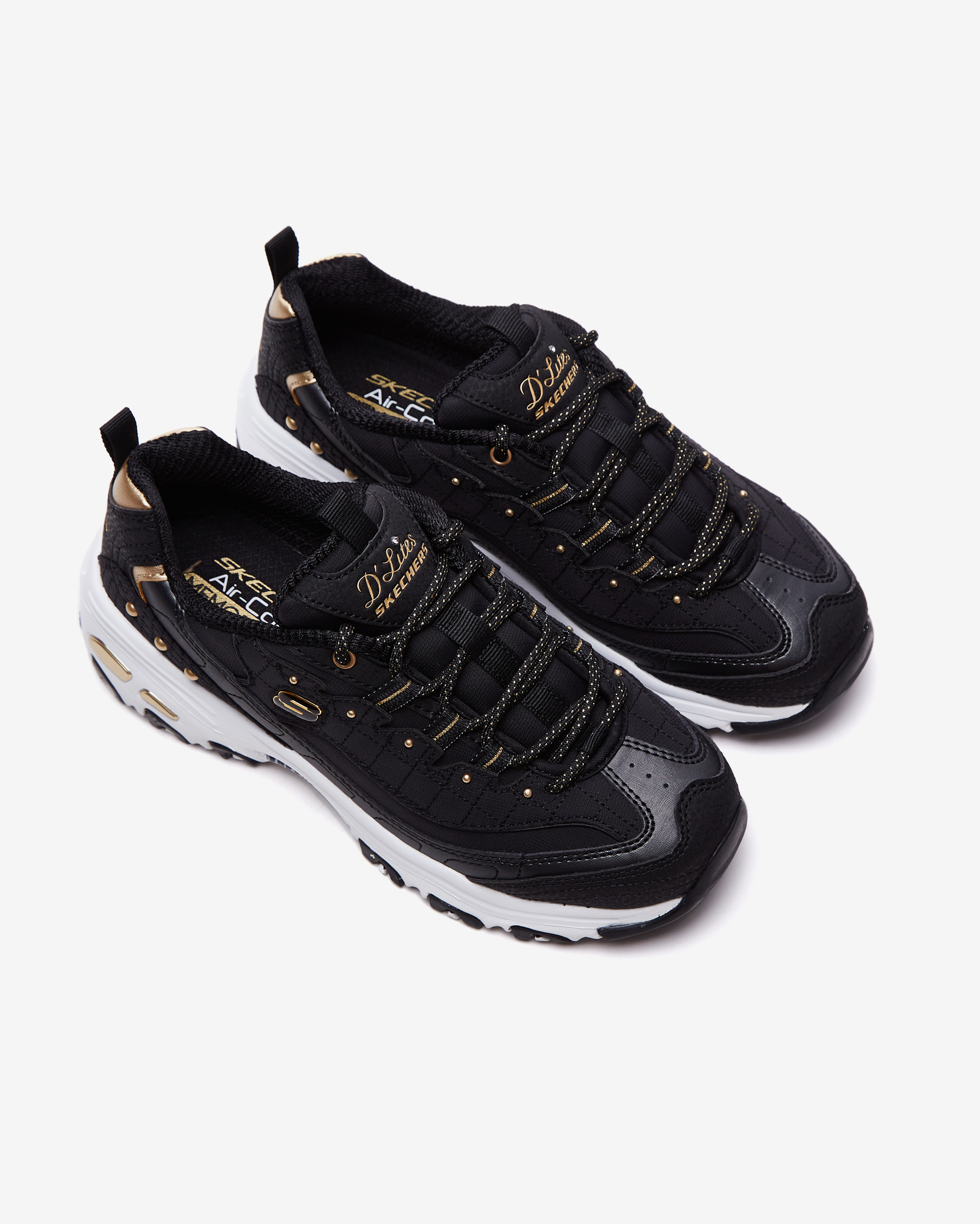 Skechers store d'lites gold